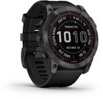 Garmin Fenix 7X Sapphire Solar - Carbon Grey DLC Titan