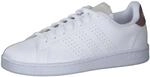 adidas Herren Advantage Sneaker, Cloud White/Cloud White/Shadow Red, 45 1/3 EU