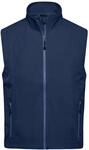 James & Nicholson Herren Softshell Weste - Praktische Weste aus elastischem Softshell