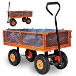FUXTEC Ger&auml;tewagen FX-GW350 mit bis zu maximal 350kg Zuladung, mit aufklappbaren