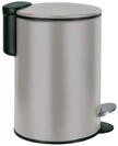 Kleine Wolke Kosmetikeimer Silence, Edelstahl, Platin, 3 Liter