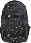 Coocazoo Schulrucksack MATE &bdquo;Sprinkled Candy&rdquo;, schwarz-rosa, ergonomischer &