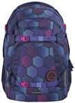 Coocazoo Schulrucksack MATE &bdquo;Indigo Illusion&rdquo;, lila, ergonomischer & anpassbarer