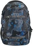 coocazoo Schulrucksack Mate &bdquo;Blue Craft&rdquo;,schwarz-blau, ergonomischer &