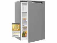 Exquisit Kühlschrank KS15-4-E-040D inoxlook | 116 L Volumen | Kühlschrank mit