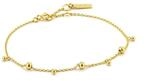 ANIA HAIE Damen Armband MODERN MINIMALISM Drop Balls aus 925 Sterling Silber 14k