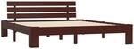 vidaXL Kiefernholz Massiv Bettgestell Holzbett Futonbett Doppelbett Massivholz...