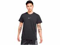Nike Herren df npc burnout T Shirt, Schwarz (Black/Iron Grey), S EU
