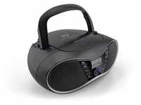 Caliber Tragbarer Radio -CD -Player - Bluetooth - DAB+ AM FM AUX - LED -Anzeige -