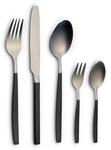 ECHTWERK Tafelbesteck Positano Due-Silver/Black Edition, 20-teilig, f&uuml;r 4 Personen,