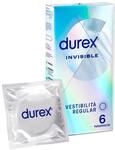 Durex Ultrad&uuml;nne Kondome mit hoher Empfindlichkeit, 6 Kondome