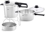 Fissler Vitavit Premium/Schnellkochtopf-Set, 5-teilig (6l - &Oslash; 22 cm &