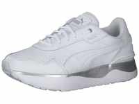 PUMA Damen R78 Voyage Premium L Sneaker, White White Silver, 40 EU