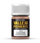 Vallejo Farbpigmente, 30 ml European Earth