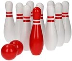 BS Toys Holz-Bowling - Kegelspiel f&uuml;r Kinder & Erwachsene - F&uuml;r Indoor & Outdoor -