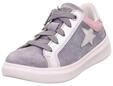 Superfit M&auml;dchen Cosmo Sneaker, Hellgrau Rosa 2500, 27 EU