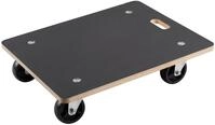 Metafranc Transportroller 590 x 490 mm - 400 kg Tragkraft - Siebdruckplatte -