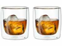 Zwilling Whisky-Glas, doppelwandig, 266 ml, 2 Stück
