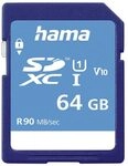 Hama 213110 SDXC Class 10 UHS-I 64GB