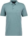 RAGMAN Herren Softknit-Polo mit Brusttasche, Kurzarm Salbei-344, L
