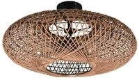 Trio Deckenleuchte Hedda Rattan - 612300236