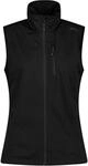 CMP - Leichte Softshellweste f&uuml;r Damen, Schwarz, D38