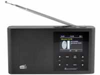 Soundmaster DAB165SW DAB+ UKW tragbares Radio Digitalradio eingebauter Akku