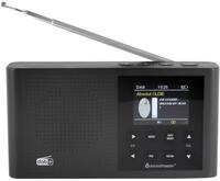 Soundmaster DAB165SW DAB+ FM Digitalradio Li-Ion Akku Kopfh&ouml;rerbuchse