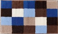 Erwin M&uuml;ller Badematte Kreta blau Gr&ouml;&szlig;e 60x90 cm, Badteppich, Badvorleger