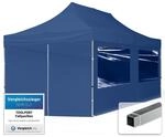 TOOLPORT Faltpavillon Faltzelt Pavillon 3x6m - 4 Seitenteile Aluminium 32mm Partyzelt
