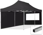TOOLPORT Faltpavillon Faltzelt Pavillon 3x6m - 2 Seitenteile Aluminium 32mm...