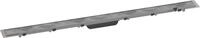 hansgrohe Fertigset Duschrinne RainDrain Rock, befliesbare Abflussrinne 1000mm,