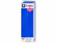 STAEDTLER ofenhärtende Modelliermasse FIMO soft, brillantblau, Großblock 454g,