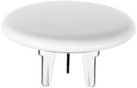 Keuco Ventilabdeckung Keramik, d= 80mm, f&uuml;r Schaftventil, wei&szlig;