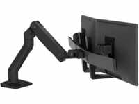 ERGOTRON HX Dual Monitor Arm in Schwarz - Monitor Tischhalterung mit patentierter