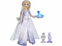Hasbro Disney Die Eiskönigin 2 Elsas magische Momente, Puppe mit Geräuschen...