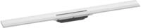 hansgrohe Fertigset Duschrinne RainDrain Flex, Abflussrinne 900mm, Bodenablauf Dusche