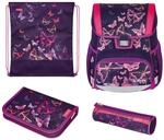 herlitz 50037360 Schulranzen Loop Plus, Butterflies, 1 St&uuml;ck