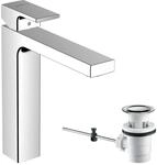 hansgrohe Vernis Shape - Waschtischarmatur mit Zugstangen-Ablauf, isolierte
