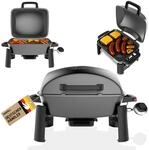 Nexgrill Gasgrill klein & tragbar f&uuml;r bis zu 300&deg; &ndash; Tischgrill Gas f&uuml;r...