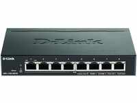 D-Link DGS-1100-08PV2, 8-Port Layer 2 Gigabit PoE Smart Switch (8 x 10/100/1000