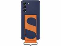 Samsung Silicone Smartphone Cover mit Strap EF-GG990 für Galaxy S21 FE,