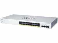 Cisco Business CBS220-24T-4G Smart Switch | 24 GE-Ports | 4x1G SFP | 3 Jahre