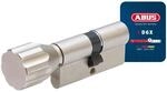 ABUS Profil-Knaufzylinder KD6XNP 30/30 - Wendeschl&uuml;ssel, 5 Schl&uuml;ssel 