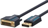 Clicktronic DisplayPort / DVI-D Adapterkabel / Full HD 1080p (60 Hz) /