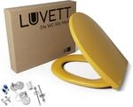 LUVETT&reg; WC-Sitz mit Absenkautomatik C100 oval universell, Toilettendeckel mit 3