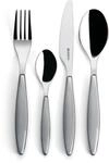 Guzzini - Feeling, 24-Teiliges Besteckset - Himmelgrau, 15,8 x 7,5 x h25,5 cm -