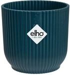 elho Vibes Fold Rund Mini 11 Pflanzentopf - Blumentopf f&uuml;r Innen - 100% recyceltes
