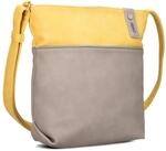 Zwei Damen Umh&auml;ngetasche JANA J10 Crossbody Bag 5 Liter Handtasche im Canvas-Stil im