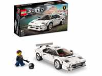 LEGO Speed Champions Lamborghini Countach Bausatz für Modellauto, Auto-Spielzeug mit